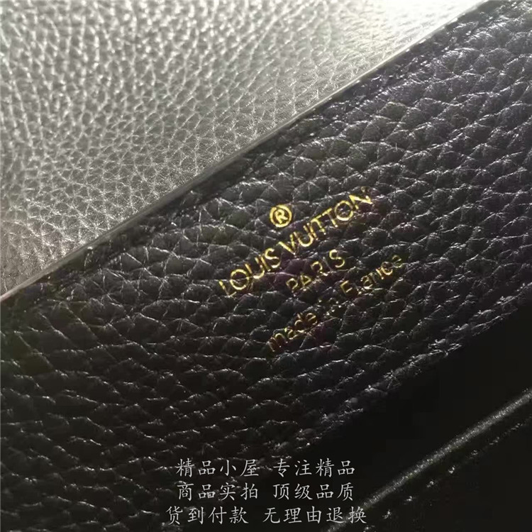 2017春夏新款顶级高仿LV单肩包 高仿奢侈品 M42935 CapucinesMiniChain手袋高仿包包高仿包包