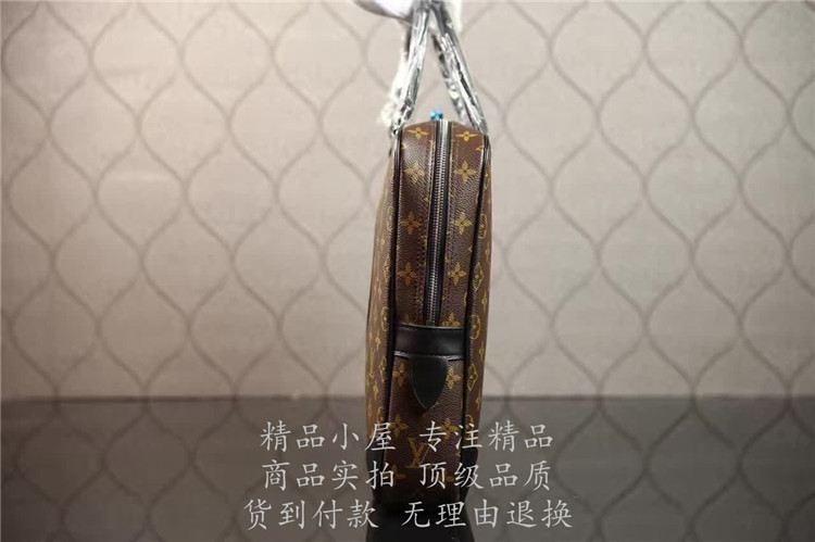 专柜经典款顶级高仿LV公文包 高仿奢侈品 M40226 老花Porte-DocumentsJourNM公文包高仿包包