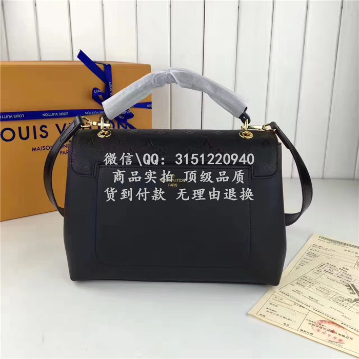 顶级高仿LV手提包 高仿奢侈品 M42905 黑色VERYONEHANDLE手袋高仿包包