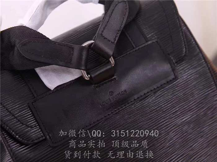 新款LV路易威登 M41379黑色 supreme系列CHRISTOPHER 小号双肩包