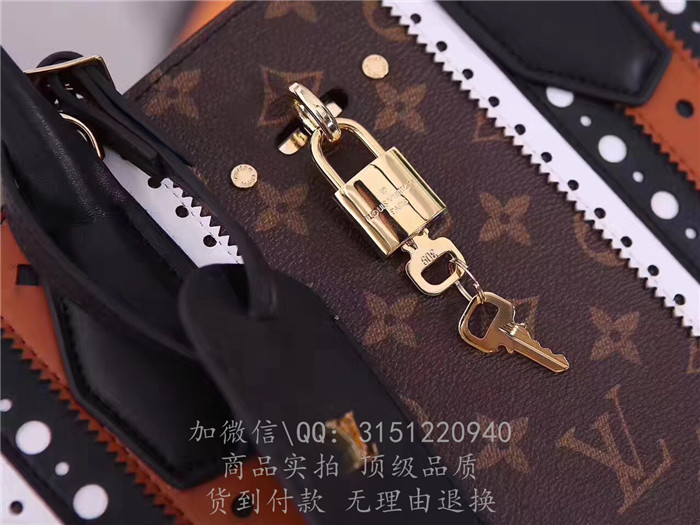 新款LV路易威登 M43493黑色 CITY STEAMER中号手袋