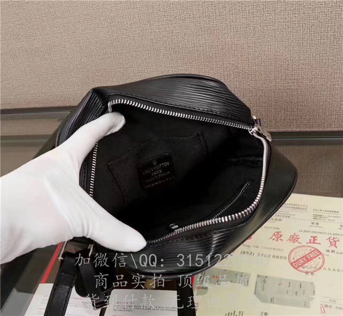 新款LV路易威登 M53435黑色 supreme系列DANUBE小号手袋