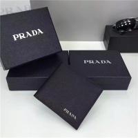新款prada普拉达 2MO912黑色 十字纹牛皮铆金logo短款西装夹