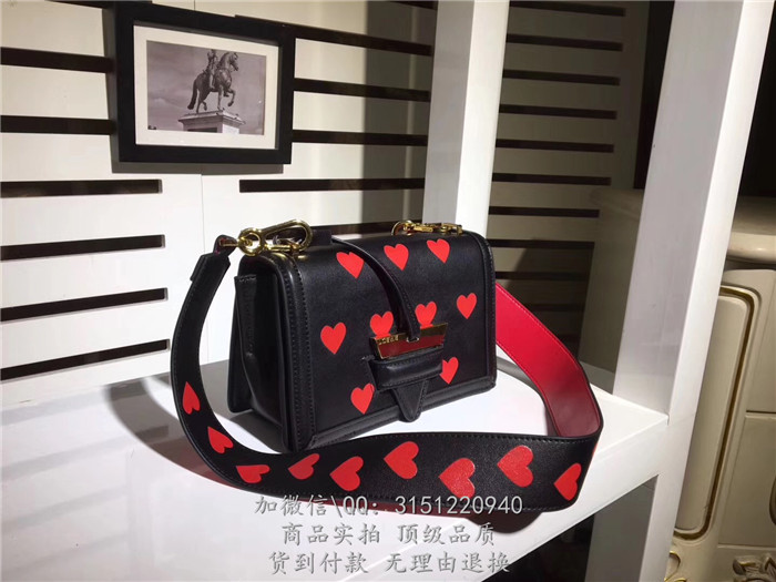 Loewe罗意威  9019 迷你Barcelona valentines印红心手袋