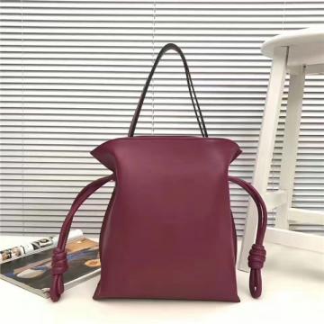 Loewe罗意威  0155枣红 Flamenco Knot手袋