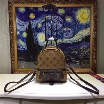 经典款LV路易威登  M41562黄花皮 MONOGRAM BACKPACK MINI双肩包