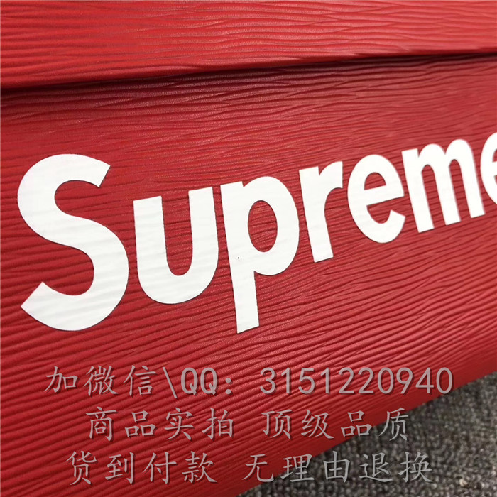 LV手提包 M41388红色 supreme系列CLUNY MM 中号手袋