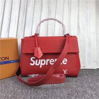 LV手提包 M41388红色 supreme系列CLUNY MM 中号手袋