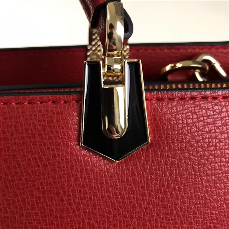 Prada斜跨手提包 2012大红色 普拉达Galleria手提包