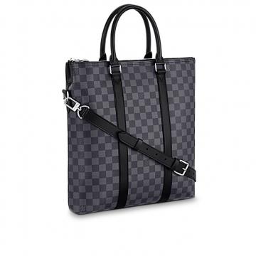 LV黑格手提托特包 N40000黑色 Anton Tote 手袋