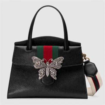 gucci手提包 505342黑色 GucciTotem系列中号手提包