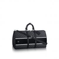 LV行李袋 M43413 KEEPALL45旅行袋配肩带