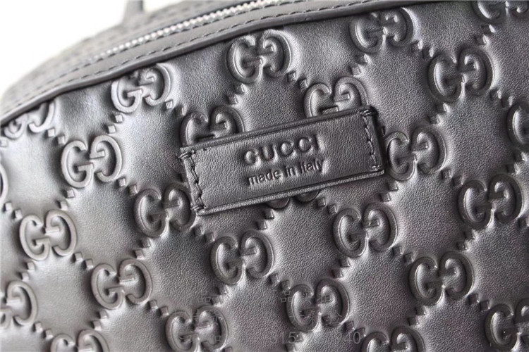 精仿Gucci双肩背包 406370 Gucci Signature皮革背包