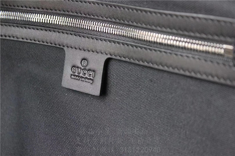 精仿Gucci手提旅行包 474131 柔软GG Supreme高级人造帆布行李袋