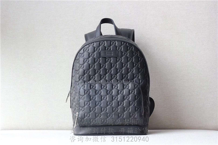 精仿Gucci双肩背包 450967 Gucci Signature皮革背包