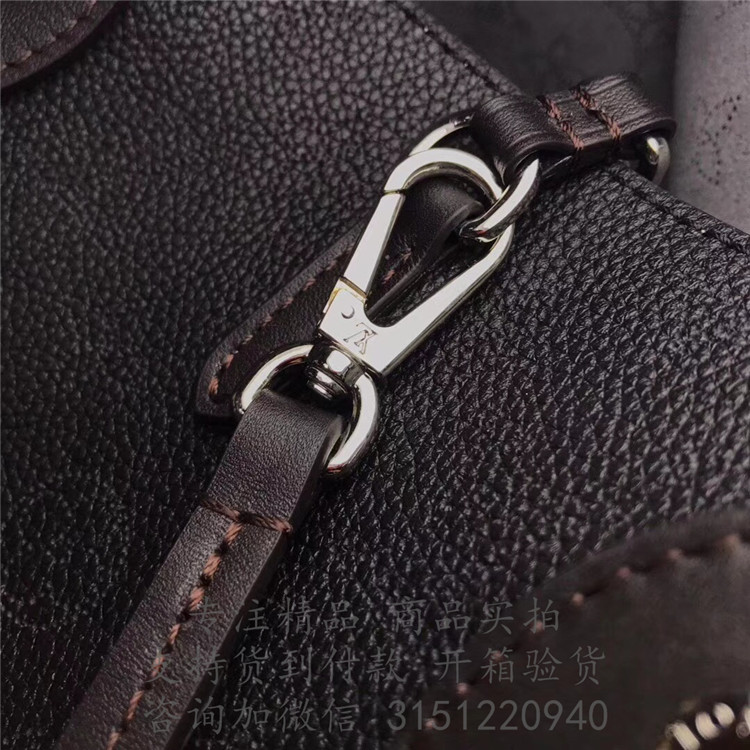 顶级高仿LV手提购物袋 M54354黑色 Hina 小号手袋