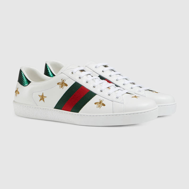 首页 精仿鞋子 gucci/古驰 顶级高仿gucci休闲运动鞋 386750 ace系列