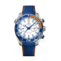 顶级高仿OMEGA海马系列-欧米茄Seamaster 海洋宇宙600米 215.32.46.51.04.001 男士皮带机械腕表45.5MM