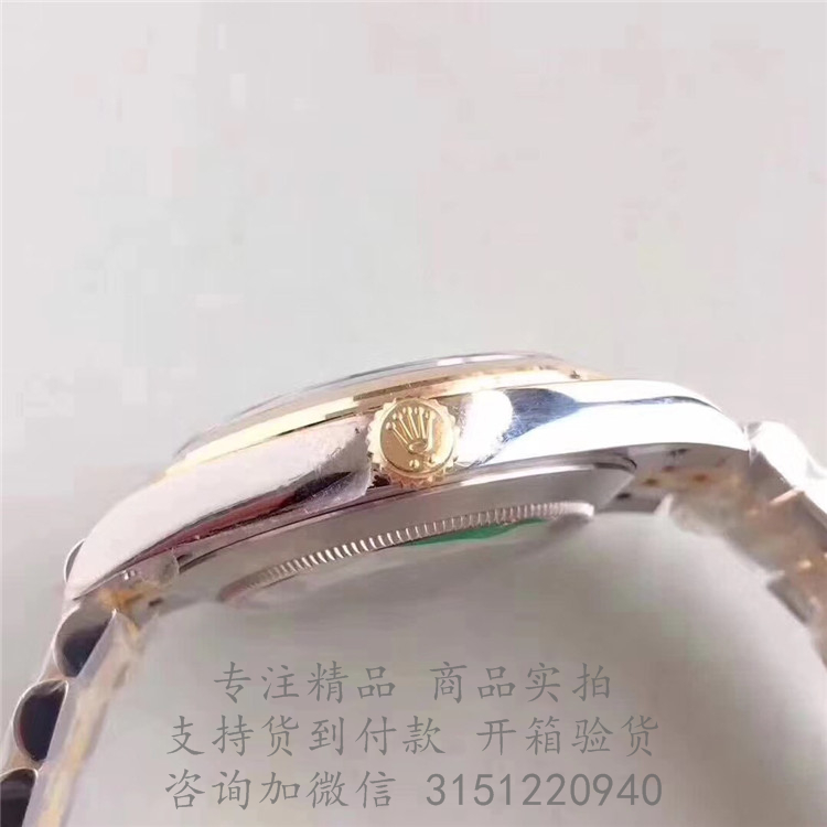 顶级高仿Lolex日志型 126303 劳力士黄金及耗式钢41MM