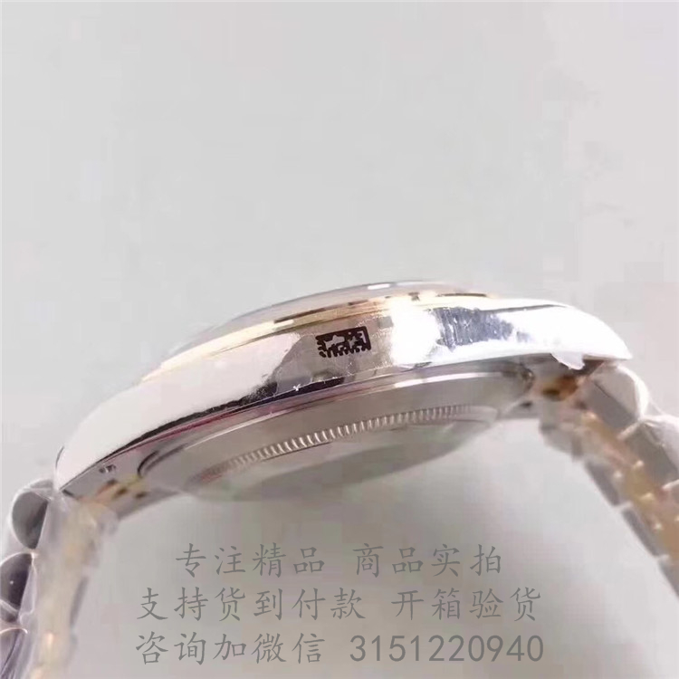 顶级高仿Lolex日志型 126303 劳力士黄金及耗式钢41MM