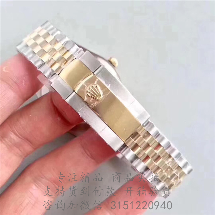 顶级高仿Lolex日志型 126303 劳力士黄金及耗式钢41MM