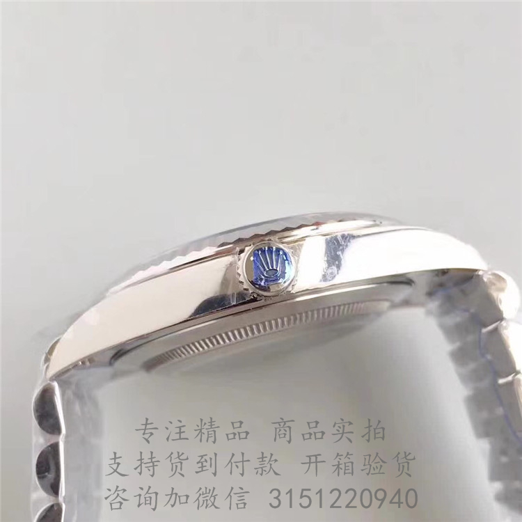 顶级高仿Lolex日志型 126334 劳力士白色黄金及耗式钢41MM