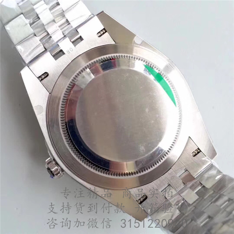 顶级高仿Lolex日志型 126334 劳力士白色黄金及耗式钢41MM