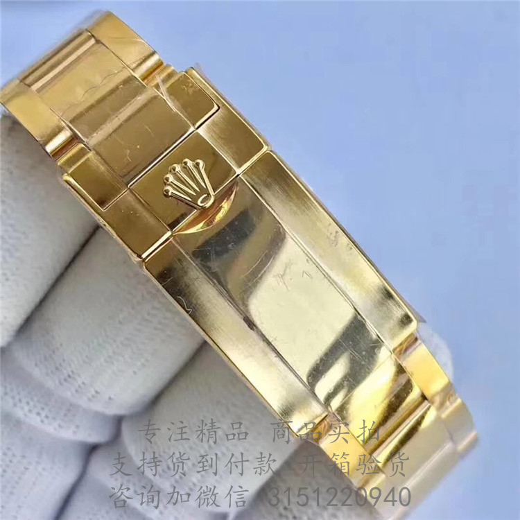 Rolex宇宙计型迪通拿 116508金色表盘 劳力士蚝式黄金钢带40MM