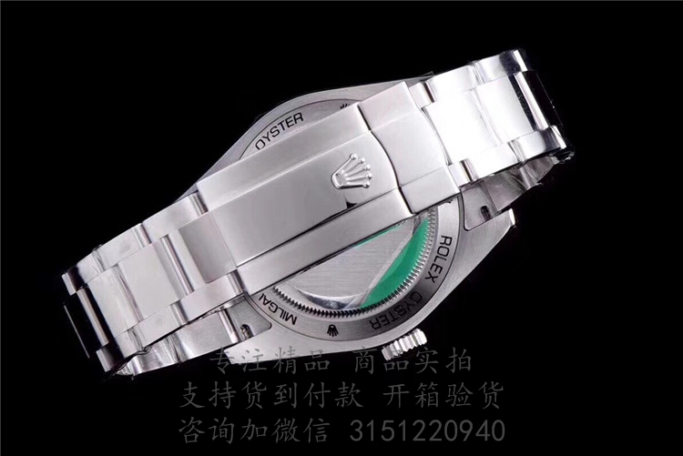 Rolex MILGAUSS系列 116400GV蓝色表盘 劳力士蚝式钢40MM