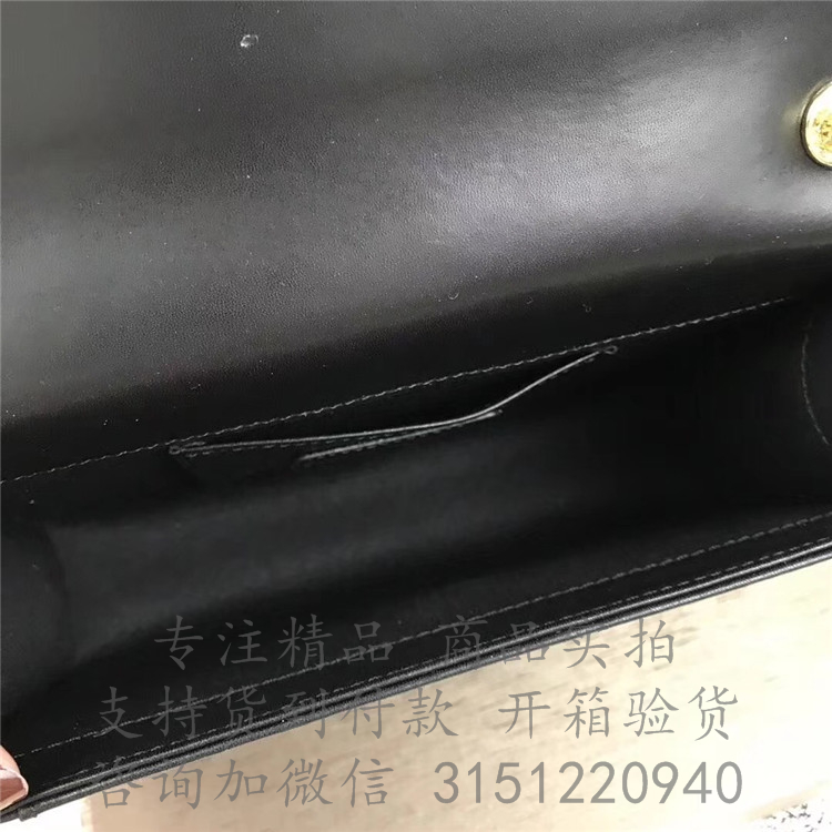 Bvlgari经典斜跨蛇头包 38102黑色 Serpenti forever系列斜跨蛇头翻盖小包