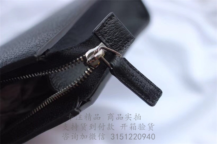 Gucci手拿包 475316 Gucci条纹皮革手拿包