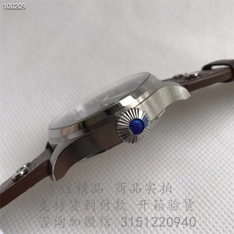 IWC飞行员自动腕表“小王子”特别版 IW500916 日期显示4指针蓝色表盘精钢机械手表