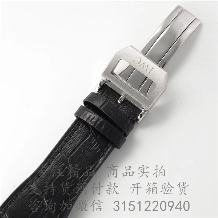 IWC达文西自动腕表 IW376416 日期显示6指针银色表盘机械手表