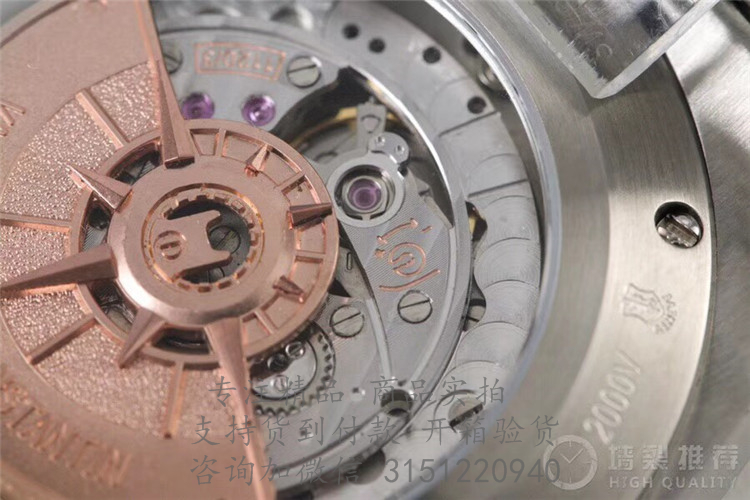 江诗丹顿OVERSEAS纵横四海系列 4500V/110A-B483 日期显示3指针黑色表盘钢带机械手表