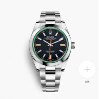 Rolex MILGAUSS系列 116400GV黑色表盘 劳力士蚝式钢40MM