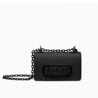 Dior链条盒子包 M9002 J'ADIOR黑色小牛皮翻盖式袖珍手提包