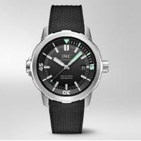 IWC海洋时计自动腕表 IW329001 日期显示3指针黑色表盘机械手表_