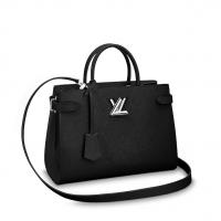 LV托特包 M54810 黑色水波纹 TWIST TOTE 手袋