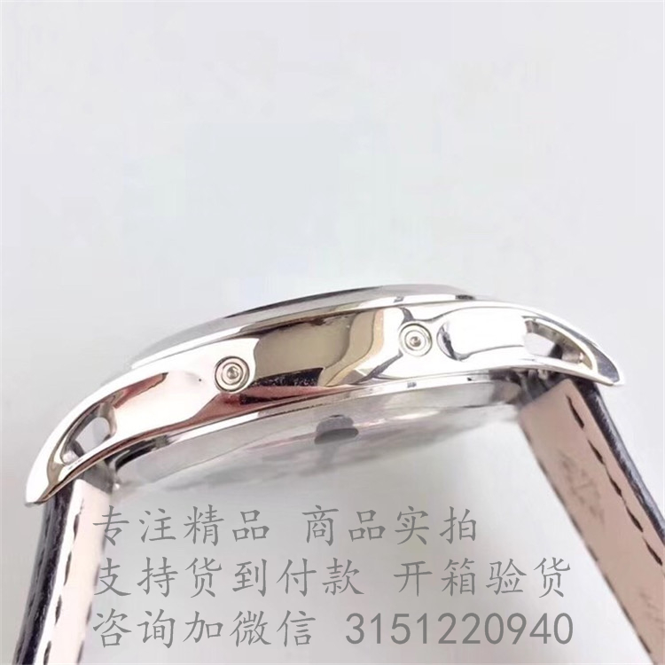 百达翡丽复杂功能时计系列腕表 5205G-013 年历，月相 蓝色表盘