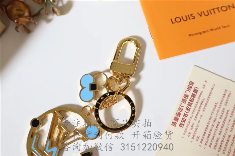 LV钥匙扣 M67287 金色金属MONOGRAM DELIGHT 包饰与钥匙扣