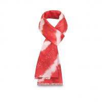 LV围巾 M70938 红色 MONOGRAM DAYLIGHT 长围巾