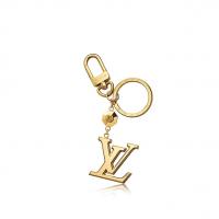 LV钥匙扣 M65216 金色金属LV FACETTES 钥匙扣