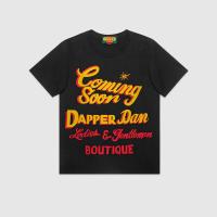 Gucci纯棉T恤 493117 Gucci-Dapper Dan联名系列超大造型T恤
