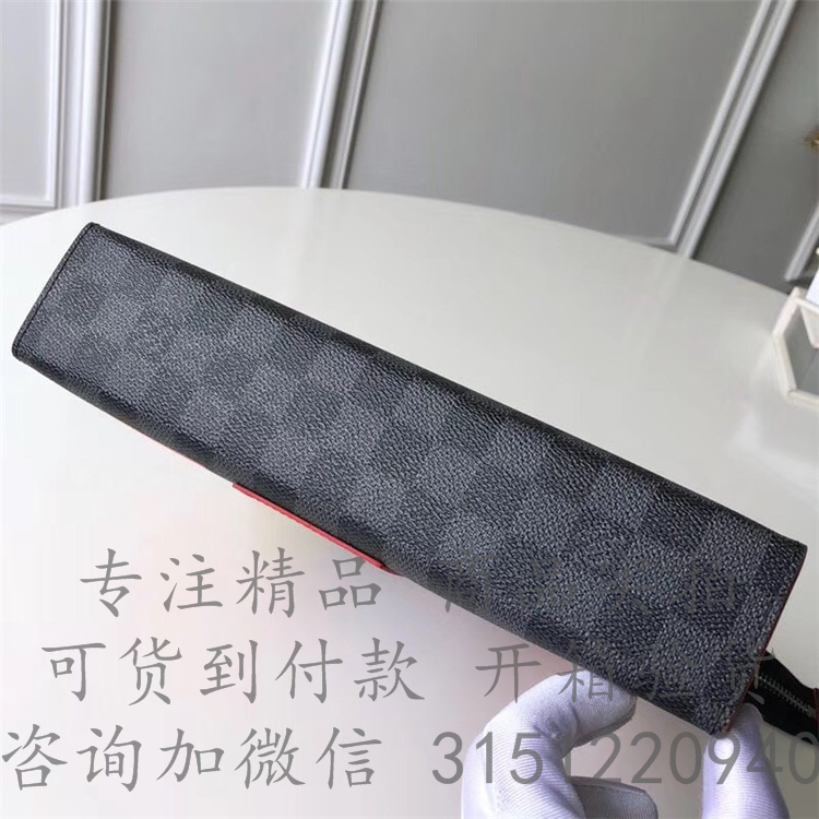 LV大号手包 N60134 山景贴饰系列Pochette Voyage 手袋