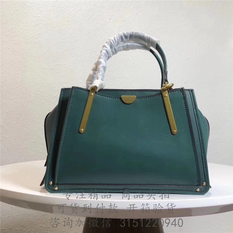 Coach手提包 36914 深绿色蔻驰中号刺花DREAMER手袋