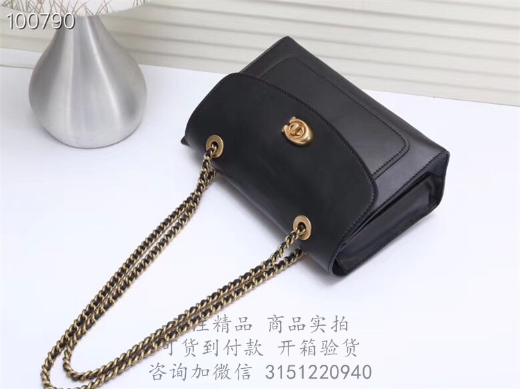 Coach链条包 26852 黑色蔻驰中号PARKER 手袋