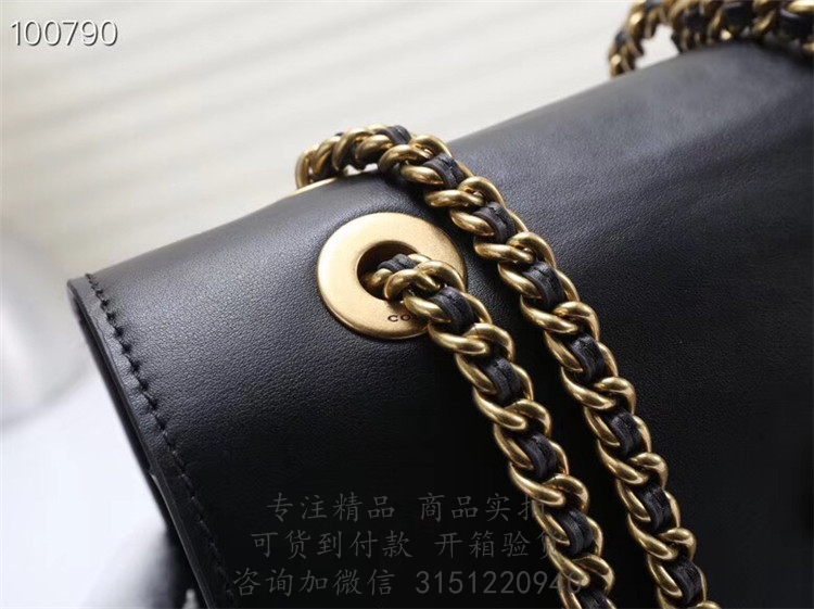 Coach链条包 26852 黑色蔻驰中号PARKER 手袋