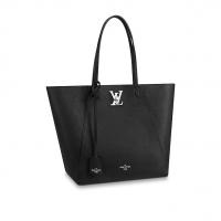 LV购物袋 M42291 黑色Lockme Cabas 手袋