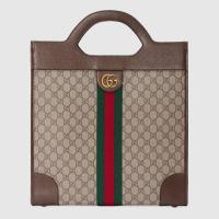 Gucci购物袋 547941 米灰色Ophidia系列中号GG手提购物袋