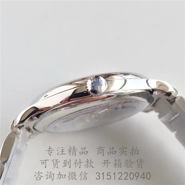 Longines制表传统系列—名匠系列浪琴男士自动机械腕表 L2.793.4.97.6 白壳蓝盘日期显示银色3指针钢带手表